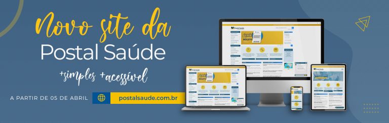 Postal Saúde lança novo site, com design moderno e mais interativo