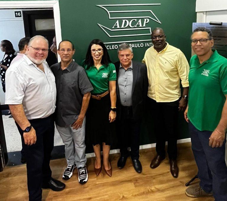Postal Saúde marca presença na inauguração da nova sede da ADCAP em São Paulo 