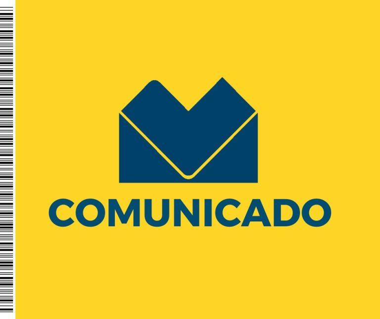 COMUNICADO IMPORTANTE
