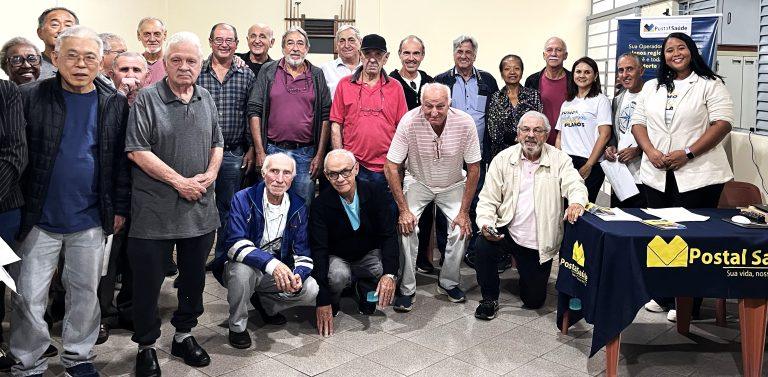 Unidade de Atendimento Regional da Postal Saúde divulga novos planos para a União dos Aposentados dos Correios em Bauru