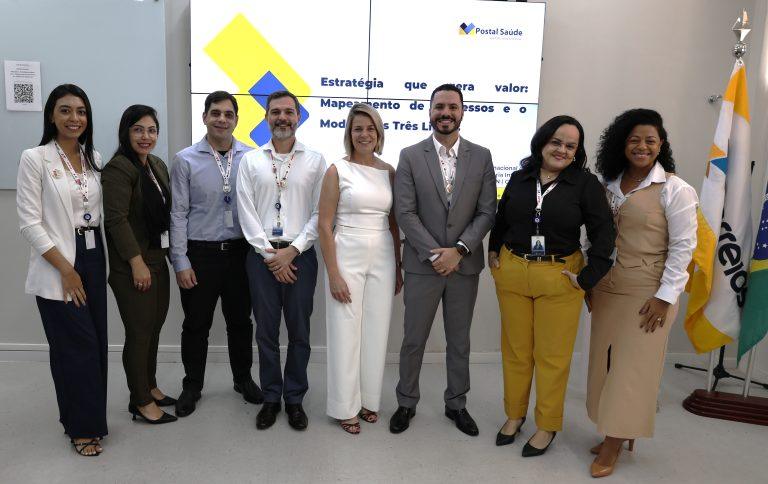 Em evento, Auditoria Interna da Postal Saúde debate Mapeamento de Processos e o Modelo das Três Linhas