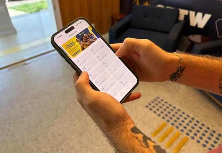 Guia de primeiro acesso ao aplicativo da Postal Saúde